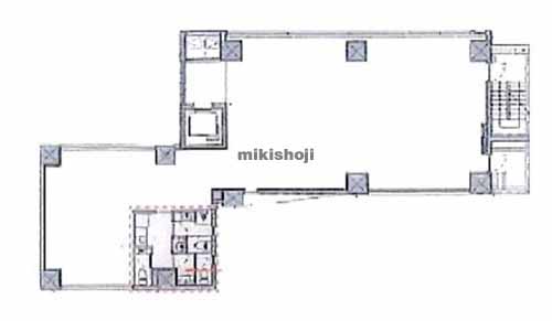 六本木の六本木ＳＡＮＫＯビル 平面1