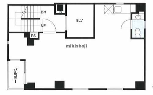 日本橋茅場町・兜町のＶ１Ｂｌｄｇ 平面1