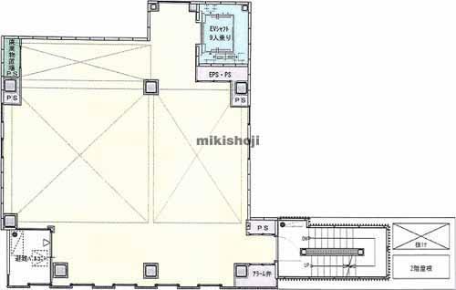 入船・新富のエスパシオ新富町 平面1