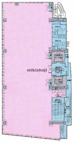 新宿・歌舞伎町の第一白鳳ビルディング 平面1