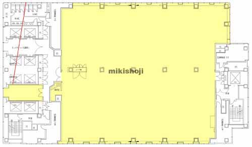 東品川のシーフォートスクエアＣ棟 平面1