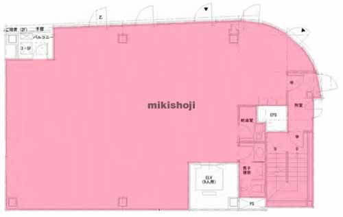 湯島の東西産業貿易(株)旧本社ビル（仮称） 平面1