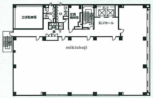 川越市の川越第一生命ビルディング 平面1