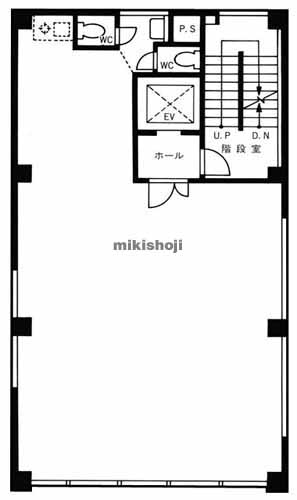 中央区の日企中央ビル 平面1