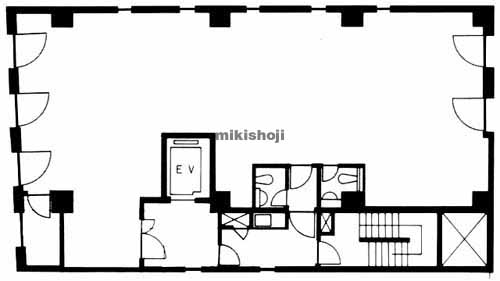 武蔵野市の松栄ビル 平面1