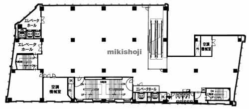 中央区の加瀬ビル１５８ 平面1