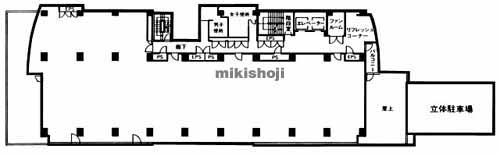 中央区のオカバ千葉テックビル 平面1