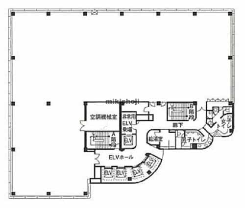 立川市の立川ビジネスセンタービル 平面1