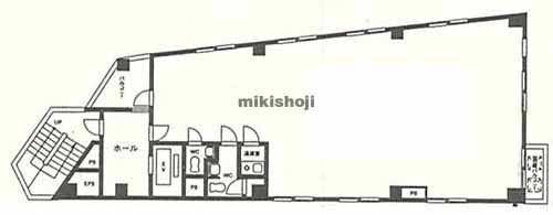 柏市の末広ＭＳビル 平面1