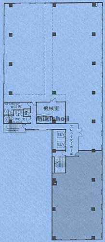 浦和区の明治安田生命浦和ビル 平面1
