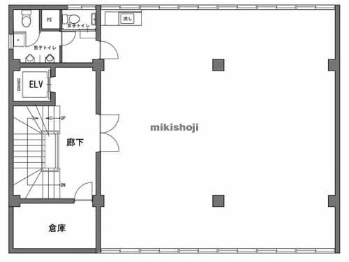 大宮区の宝来ビル 平面1