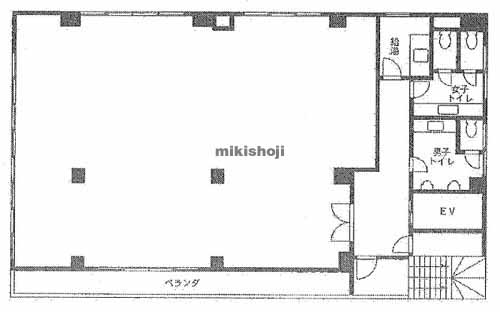 中央区のＩＳＹ国際ビル 平面1