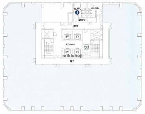 立川市のコアシティ立川 平面1