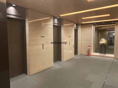 中央区北の札幌時計台ビル エレベーターホール2