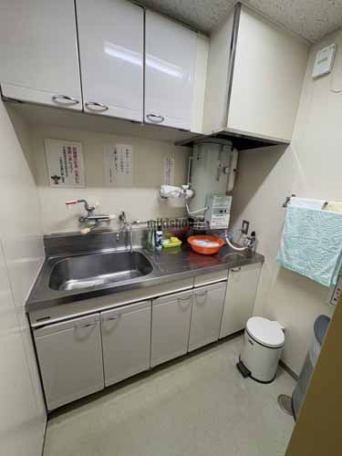 中央区北の北海道第二水産ビル 水回り2