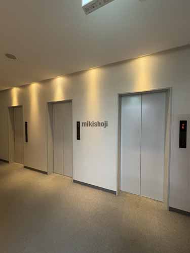 厚別区のホクノー新札幌ビル エレベーターホール1