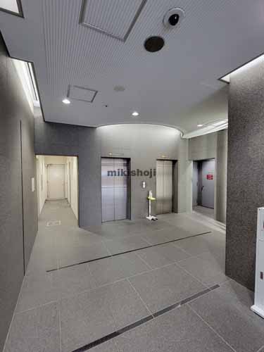 いわき市のいわき第一損保ジャパンビル エレベーターホール1