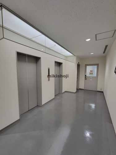 いわき市のいわき第一損保ジャパンビル エレベーターホール2
