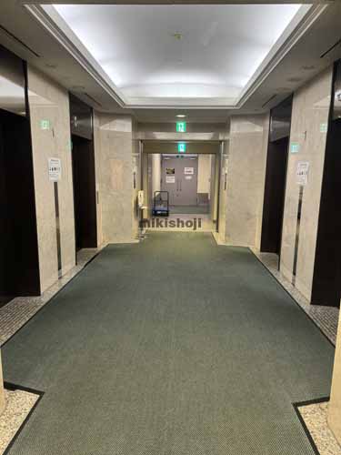 仙台橋本ビルヂング エレベーターホール4