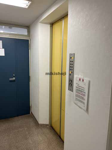 駅前・大町・中町の郡山花椿ビル エレベーターホール2