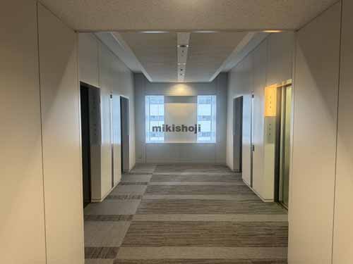 中央の仙台マークワン エレベーターホール4