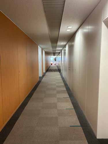 名駅・那古野のミッドランド スクエア エレベーターホール4