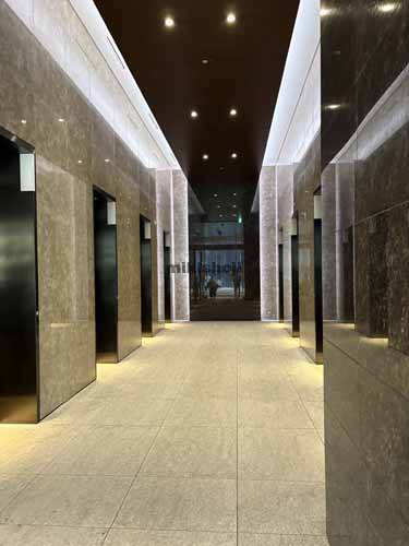 名駅・那古野のＪＰタワー名古屋 エレベーターホール1