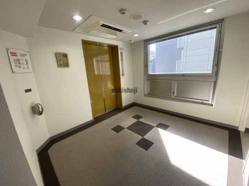 梅田・堂島・中之島の若杉大阪駅前ビル エレベーターホール2