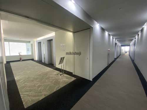 梅田・堂島・中之島の中之島インテス エレベーターホール1
