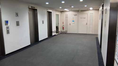 博多駅前・中央街の福岡朝日ビル エレベーターホール2