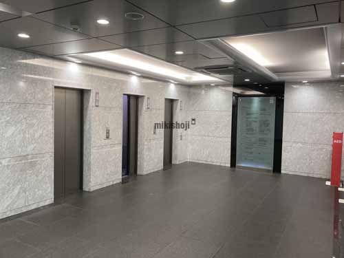 赤坂・大名・舞鶴の西鉄赤坂ビル エレベーターホール2