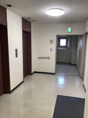 赤坂・大名・舞鶴の親和ビル エレベーターホール4