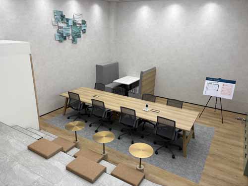 東五反田のＴＨＥ　ＧＡＴＥ　ＧＯＴＡＮＤＡ　ＥＡＳＴ セットアップ室内2