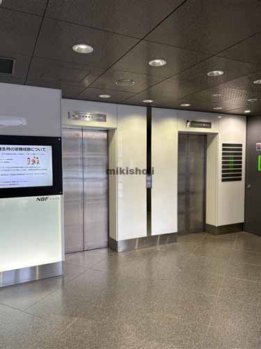 ＮＢＦ赤坂山王スクエア エレベーターホール1