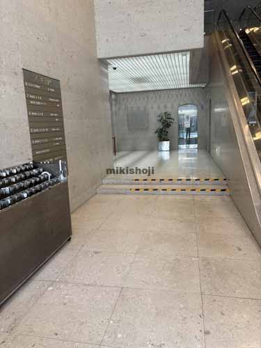 日本橋浜町のプラザＡＮＳビル エレベーターホール3