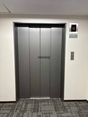 中央区のＪＰＲ千葉ビル エレベーターホール2